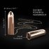 Dorcel vodootporna vibrator ogrlica (rosegold)