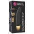 Dorcel Real Vibration S 2.0 - punjivi vibrator (crno-zlatni)