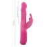 Dorcel Baby Rabbit 2.0 - punjivi, klitoralni vibrator (roze)