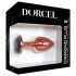 Dorcel Diamond Plug S - aluminijumski analni plug - mali (ružičasto zlatni)