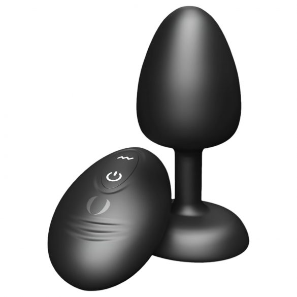 Dorcel - Analni vibrator s kuglicama i daljinskim upravljačem M - (crna)