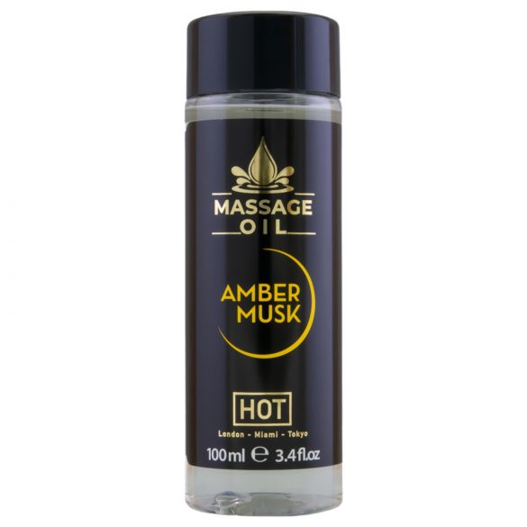 HOT masažno ulje za negu kože - amber mošus (100ml)