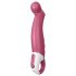 Satisfyer Petting Hippo - vodootporni vibrirajući zec (magenta)