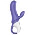 Satisfyer Magic Bunny - vodotěsný, akumulátorový vibrátor s dráždidlem na klitoris (modrý)