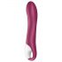 Satisfyer Big Heat - akumulátorový, vyhřívací vibrátor na bod G (červený)