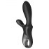 Satisfyer Heat Climax+ - pametan, grejani analni vibrator sa ručkom (crni)