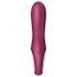 Satisfyer Hot Bunny - pametan grijući vibrator sa rukom za klitoris (crveni)