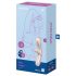 Satisfyer Hot Lover - pametan vibrator (srebro)