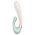 Satisfyer Heat Wave - pametan, grejni vibrator sa držačem (menta)