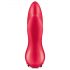 Satisfyer Rotator Plug 1 - punjivi analni vibrator sa kuglicama (crveni)