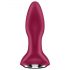 Satisfyer Rotator Plug 2 - analni vibrator sa perlicama, punjiv