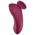 Satisfyer Sexy Secret - pametni vodootporni vibrator gaćice (crveni)