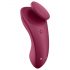 Satisfyer Sexy Secret - chytré vodotěsné vibrační kalhotky (bordó)