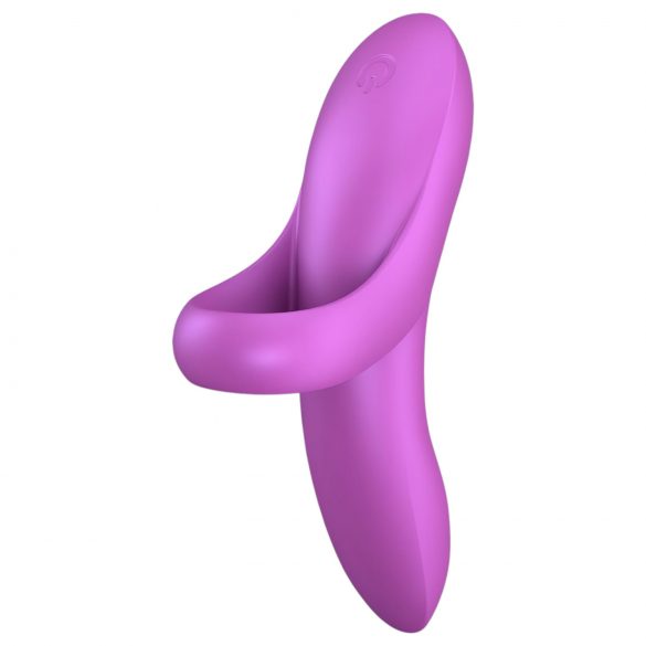 Satisfyer Bold Lover - akumulator, vodootporni prstni vibrator (roze)