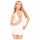 Penthouse potres: Halter haljina + tange (belo) - M/L