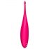 Satisfyer Twirling Fun - akumulatorski, vodootporni klitoralni vibrator (magenta)