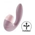 Satisfyer Supernova - punjivi 2u1 vibrator s talasima (pink)