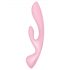 Satisfyer Triple Oh - trostruki vibrator s klit stimulatorom (pink)