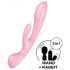 Satisfyer Triple Oh - trostruki vibrator s klit stimulatorom (pink)