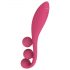 Satisfyer Tri Ball 1 - bežični multifunkcionalni vibrator (crveni)