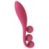 Satisfyer Tri Ball 1 - bežični multifunkcionalni vibrator (crveni)