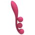 Satisfyer Tri Ball 1 - bežični multifunkcionalni vibrator (crveni)