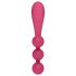 Satisfyer Tri Ball 1 - bežični multifunkcionalni vibrator (crveni)