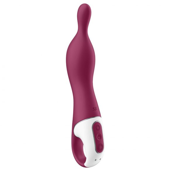 Satisfyer A-Mazing 1 - akumulátorový, A-bod vibrátor (červený)