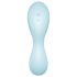 Satisfyer Curvy Trinity 5+ - pametni 2u1 vibrator (plavi)