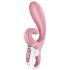 Satisfyer Hug Me - pametan vibrator za klitoris (pink)