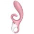 Satisfyer Hug Me - pametan vibrator za klitoris (pink)