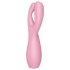 Satisfyer Threesome 3 - punjivi klitoris vibrator (pink)