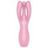 Satisfyer Threesome 3 - punjivi klitoris vibrator (pink)