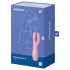 Satisfyer Threesome 3 - punjivi klitoris vibrator (pink)