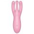 Satisfyer Threesome 4 - pametan klitoralni vibrator (pink)