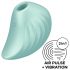 Satisfyer Pearl Diver - akumulátorový, tlakový stimulátor klitorisu (máta)