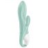 Satisfyer Air Pump Bunny 5 - pametan vibrirajući pumpač (menta)