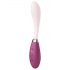 Satisfyer G-Spot Flex 3 - punjivi G-tačka vibrator (pink-crveni)