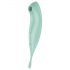 Satisfyer Twirling Pro - pametan 2u1 klitoralni vibrator (menta)