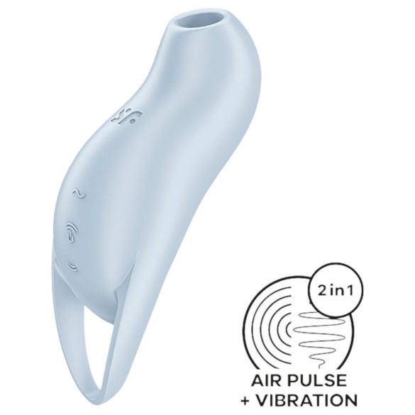 Satisfyer Pocket Pro 1 - vazdušni stimulator klitorisa (plavi)