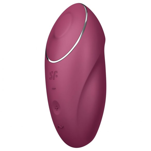 Satisfyer Tap & Climax 1 - 2u1 vibrator i klitoralni stimulator (crveni)