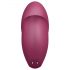 Satisfyer Tap & Climax 1 - 2u1 vibrator i klitoralni stimulator (crveni)