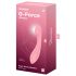 Satisfyer G-Force - akumulatorski, vodootporni G-tačka vibrator (roze)