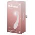 Satisfyer G-Force - punjivi, vodootporni G-tačka vibrator (bež)