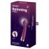 Satisfyer Spinning G-Spot 1 - G-tačka vibrator sa rotirajućom glavom (crveni)