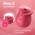 Satisfyer Pro 2 Rose Classic - vazdušni stimulator klitorisa (crveni)