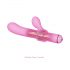 Čarobni štap - vibrator sa zamenjivom stimulacijom klitorisa (pink)