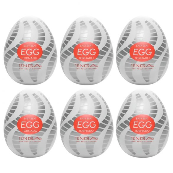 TENGA Egg Tornado - jaje za užitak (6 kom)