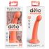 Tajni istraživač - dildo 17cm - narandžasti