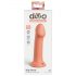 Dillio Veliki Heroj - silikonski dildo sa vakumom (17cm) - narandžasta